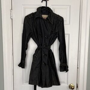 GAP limited edition lightweight de Women's Double-Breasted Trench Coat with Belt